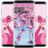 Pink Flamingo Wallpaper HD on 9Apps