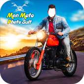 Men Moto Photo Suit