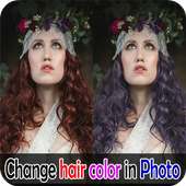 Change hair color in Photo