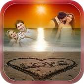 Transparent Love Photo Frames - Multiple Photos