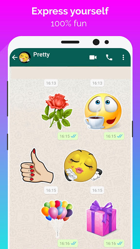 WhatSmiley: Emojis WASticker screenshot 4