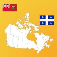Canada Province Maps and Flags on 9Apps