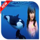 Whale Photo frame on 9Apps