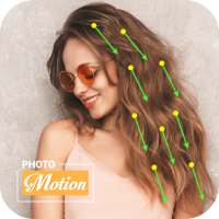 Photo Motion Glitter Effects Loop Video Animation