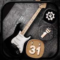 Guitar Launcher Theme on 9Apps