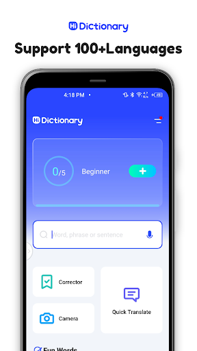 Hi Dictionary - 135 languages screenshot 1