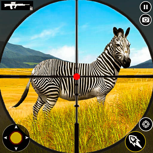 Wild Zebra Hunting Zoo Games