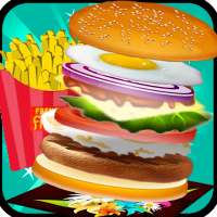 Burger Maker Chef Cooking Game