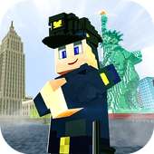 न्यूयॉर्क शहर क्राफ्ट: Blocky NYC बिल्डिंग खेल 3