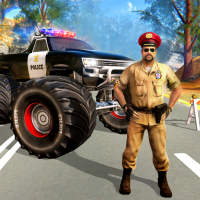 US Police Monster Truck Gangster Car Chase Games on 9Apps