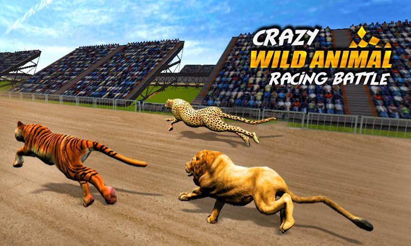 Crazy Wild Animal Racing Battle screenshot 15