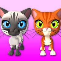 Talking 3 Friends Cats & Bunny on 9Apps