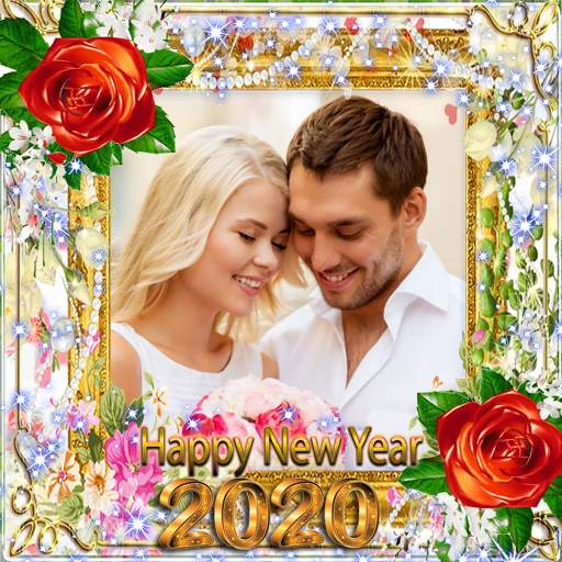 New Year Photo Frame New Year's greetings 2021