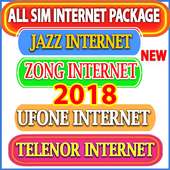 All Sim Internet 3g-4g Packages 2018