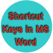 MS-Word Shortcut Keys on 9Apps