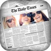 News Paper Photo Frame on 9Apps