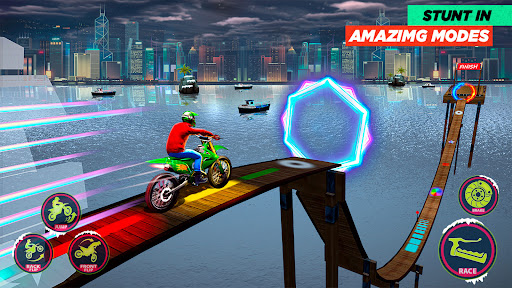 Bike Stunt 3d Motorcycle Games screenshot 11
