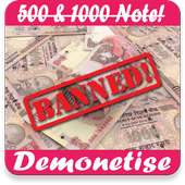 500/- And 1000/- Notes! Banned
