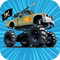 Monster Truck 4x4: Gun Machine