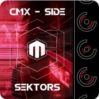 CMX - Side Sektors · KLWP Theme on 9Apps