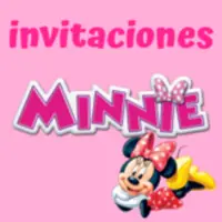 Invitación de cumpleaños Minnie, Tutorial Photoshop: curso Candybar  @karmenquesada 