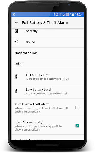 Full Battery & Theft Alarm screenshot 6