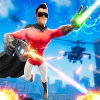 Flying Super Hero City Rescue