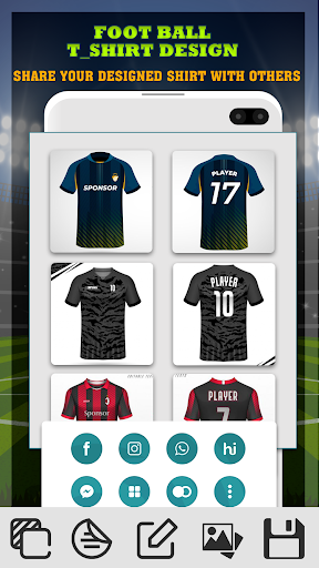 Football shirt maker top apk