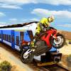 Train Racer: Train Surfer Bike riding