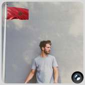 Morocco Flag In Your picture : Photo Editor