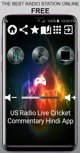 US Radio Live Cricket Commentary Hindi App Radio F APK Download