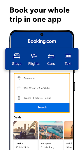 Booking.com: Hotels, Apartments & Accommodation screenshot 1