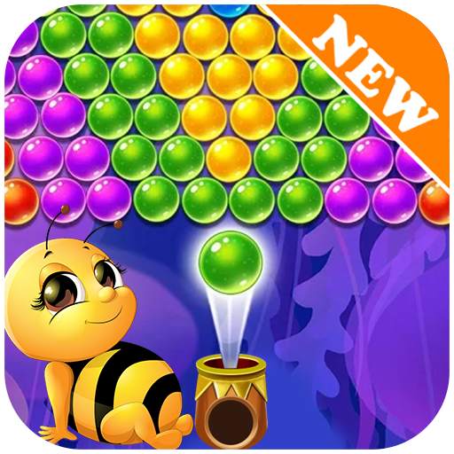 New Farm Bubble Shooter Bee Adventure