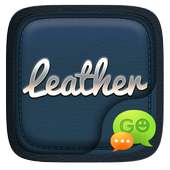 FREE - GO SMS LEATHER THEME on 9Apps