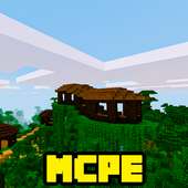 Tarzan’s Village Tree House. Map for Minecraft