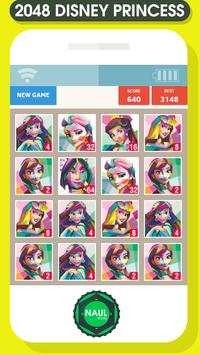 2048 Disney Princess Game स्क्रीनशॉट 3
