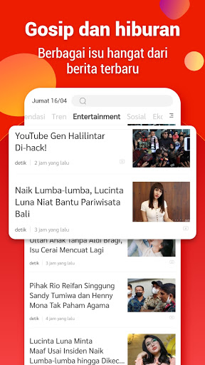 Indo Today - Baca berita, dapatkan uang saku! screenshot 1