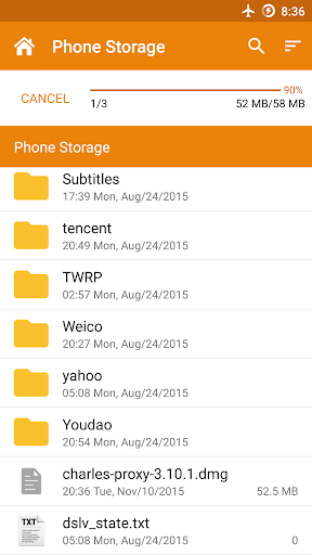 File Manager - Droid Files 6 تصوير الشاشة