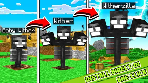 Wither Storm 2 MOD for MCPE APK voor Android Download