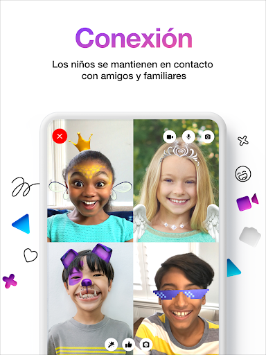 Messenger Kids – La app de men screenshot 12