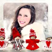 Snowfall Photo Frames - Happy Winter on 9Apps