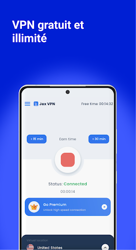 JAX VPN: Cyber Vitesse de Wifi screenshot 3