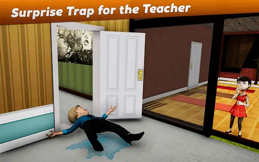 Scary Teacher 3D - Gameplay Walkthrough Part 1 - Surprise Trap 
