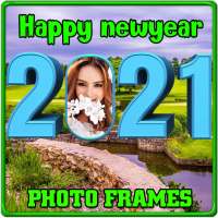 Happy New Year Photo Frames 2021 on 9Apps