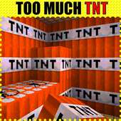 Too much TNT mod for MCPE