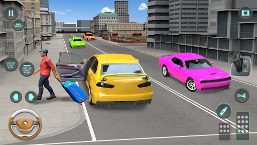Simulatore di guida in taxi cittadino: Cab Games screenshot 19