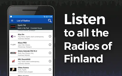 Téléchargement de l'application Radio Finland 2023 - Gratuit - 9Apps