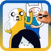 How to draw Adventure Time