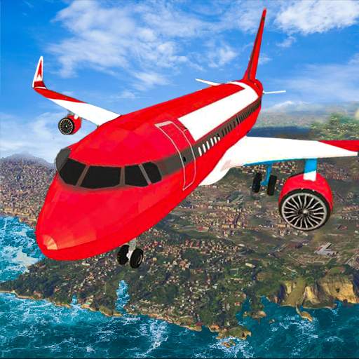 Airplane game flight simulator