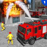 American Fire Fighter Airplane Rescue Heroes 2020 on 9Apps